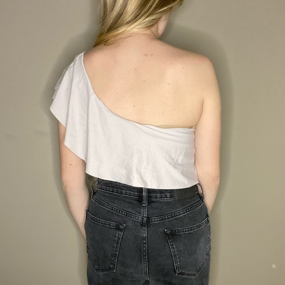 Zara One-Shoulder Bodysuit - Picture 4 of 6